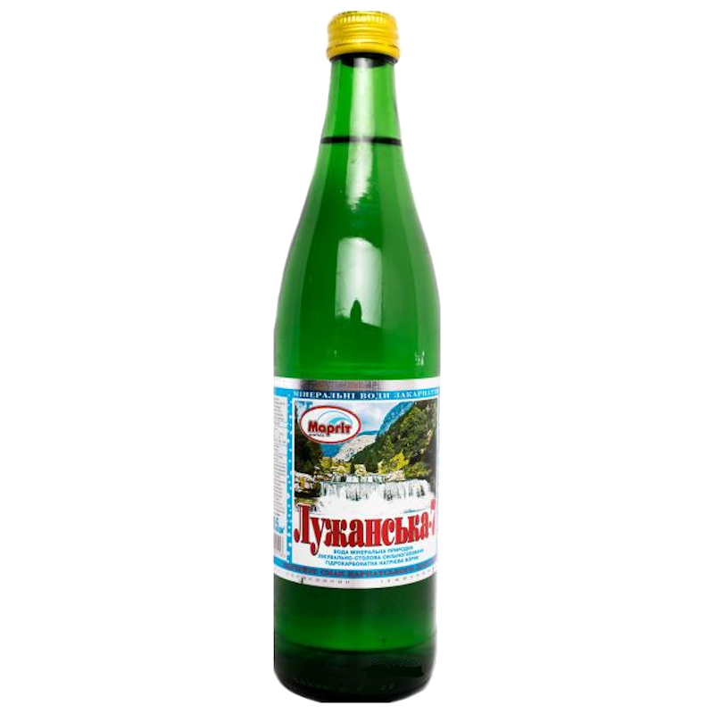 Вода мінеральна МАРГІТ, слабогазована, 0,5л